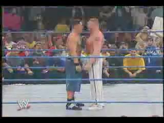 brock lesnar destroy john cena